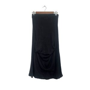 Elegant Black Maxi Skirt